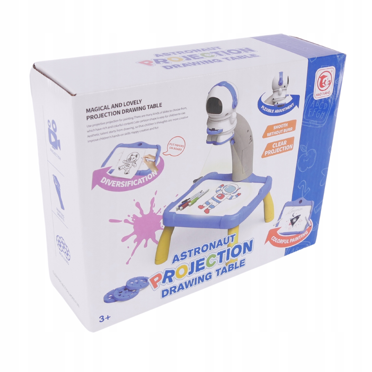 Projektor Rzutnik do Nauki Rysowania ze Slajdami Podświetlany Regulowany EAN (GTIN) 6920179538552