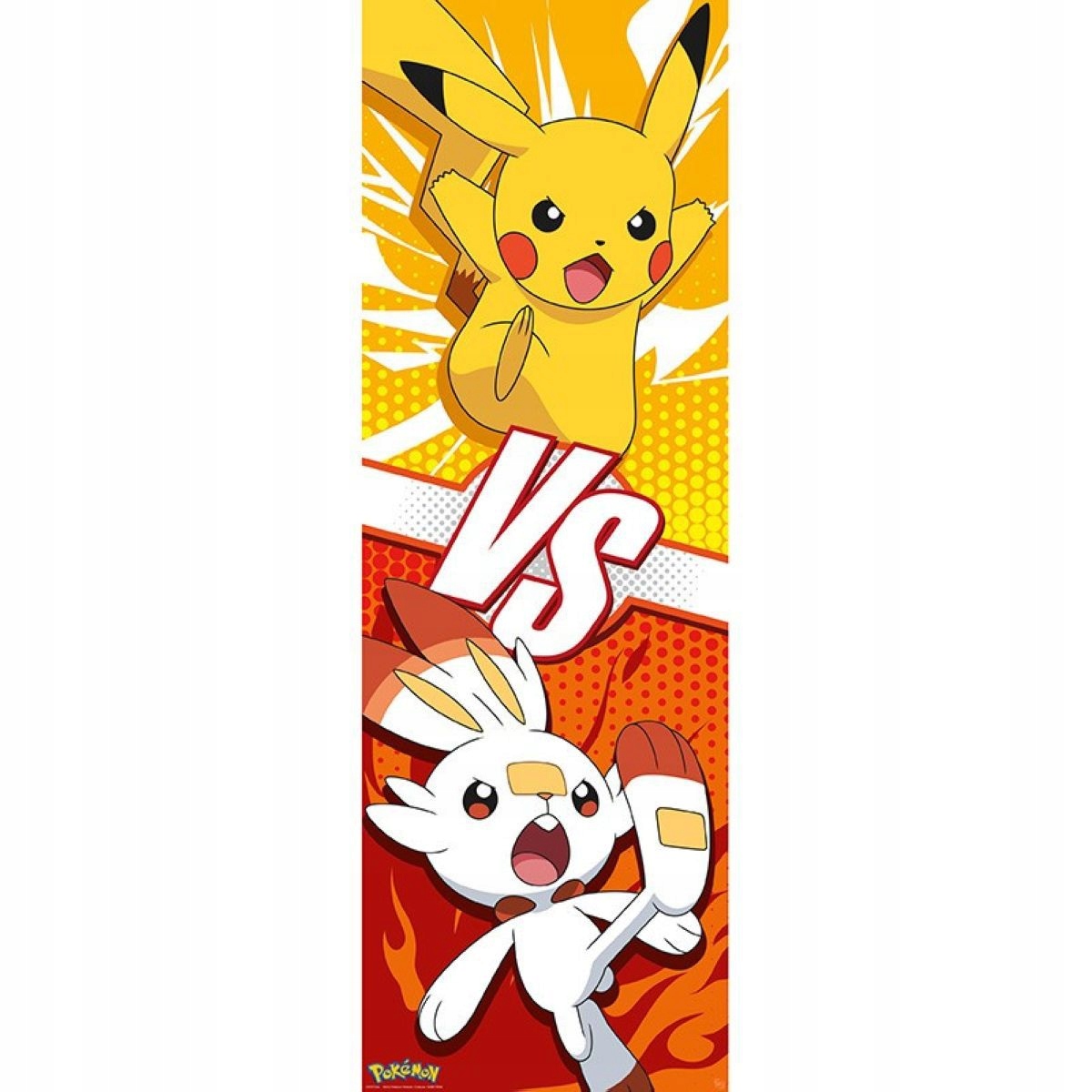 

Pokemon Door Plakat Pikachu And Scorbunny (53X