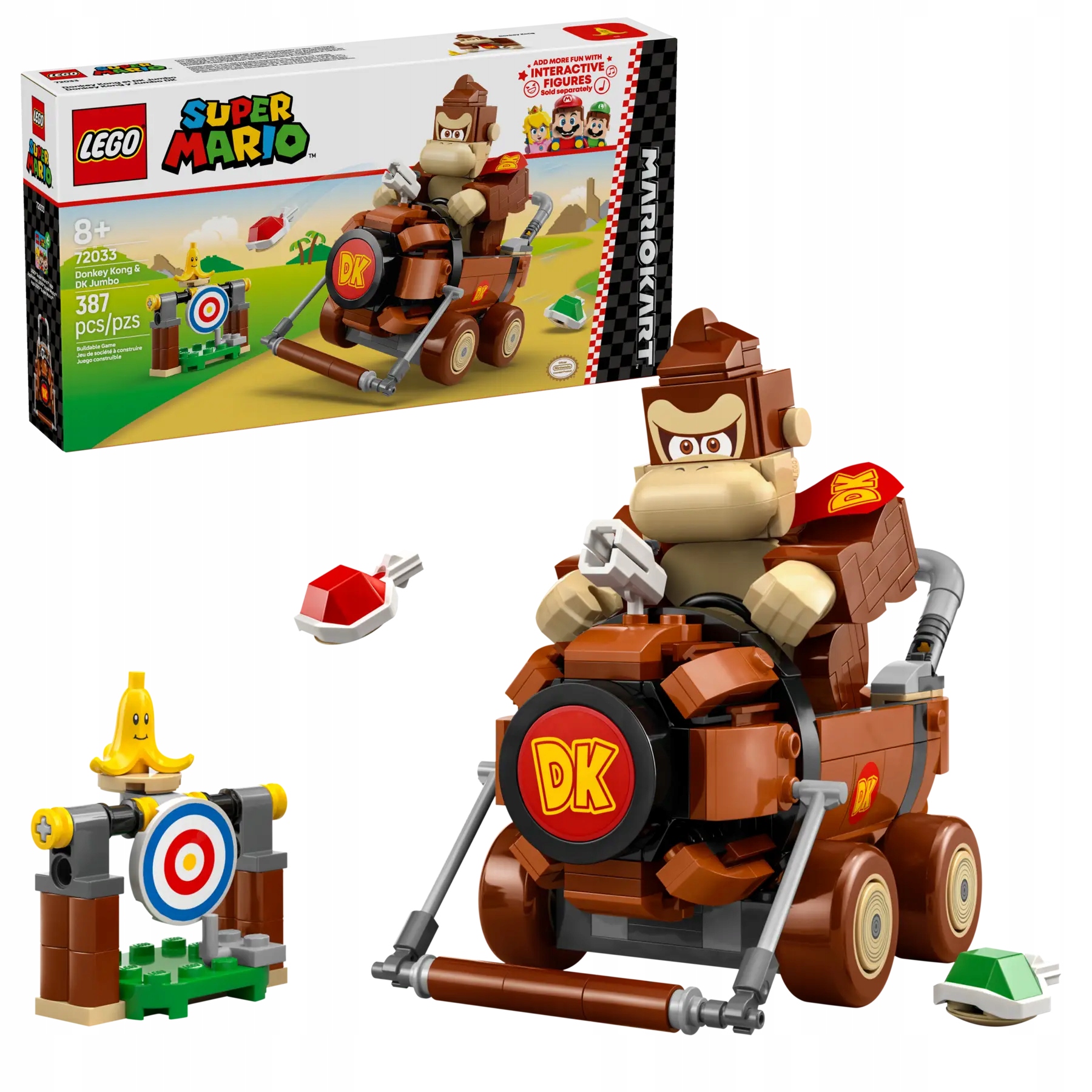 Lego Mario 72033 Mario Kart – Donkey Kong a Dk Jumbo