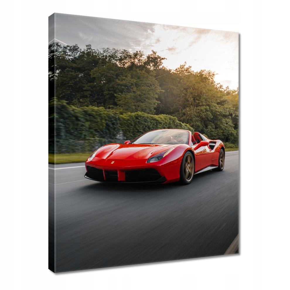 

Obrazy 30x40 Czerwone Ferrari Droga