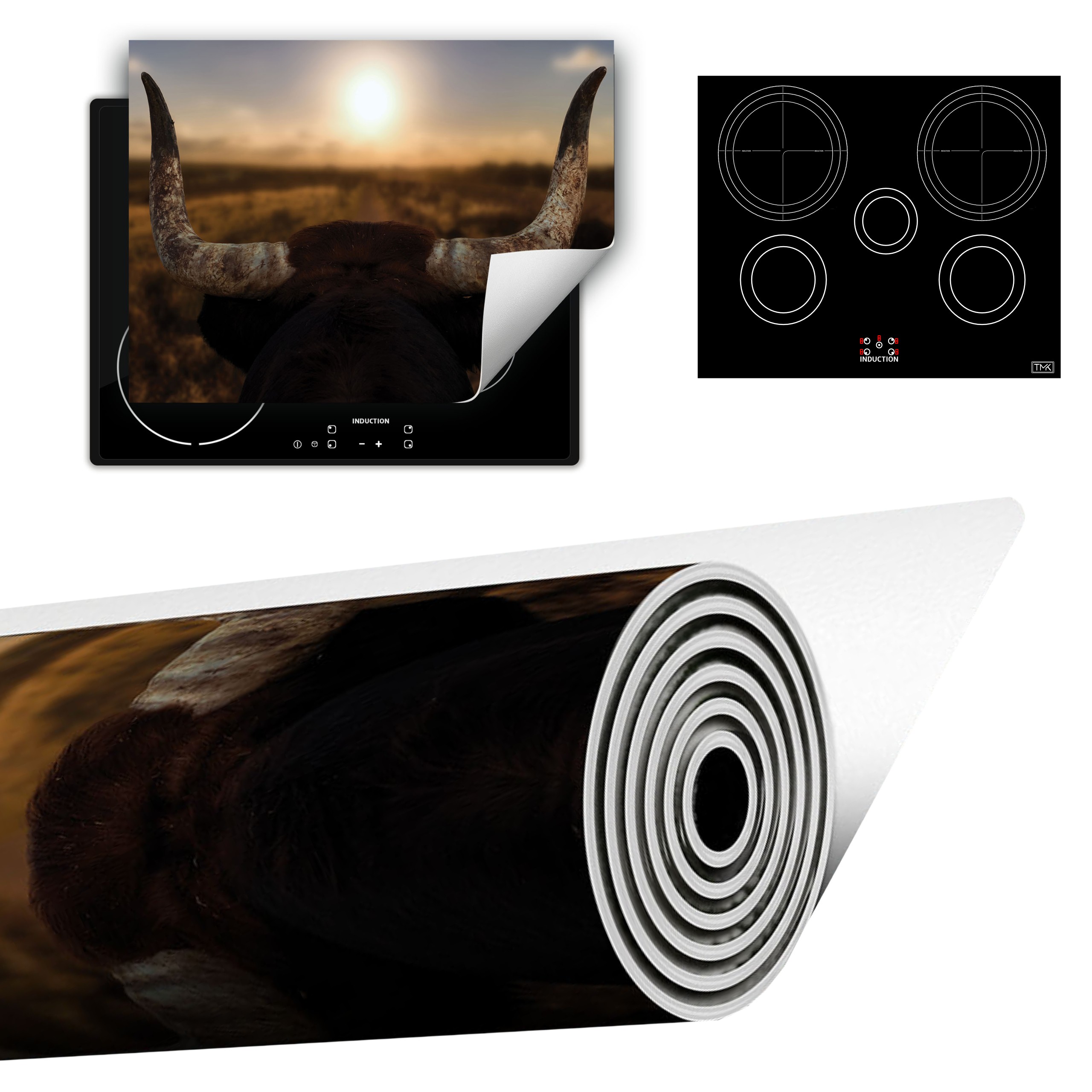 Vinylová Podložka Do Kuchyně Více Místa 70x52 Býk
