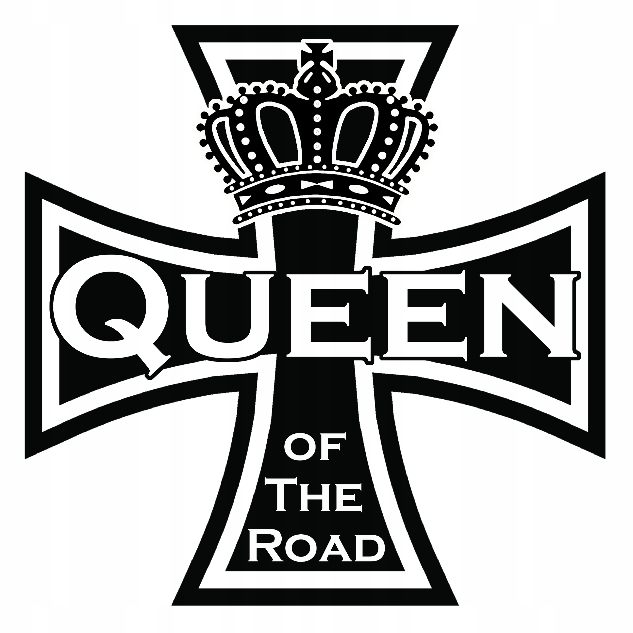 Знак з підсвічуванням хрест 435_queen логотип МДП