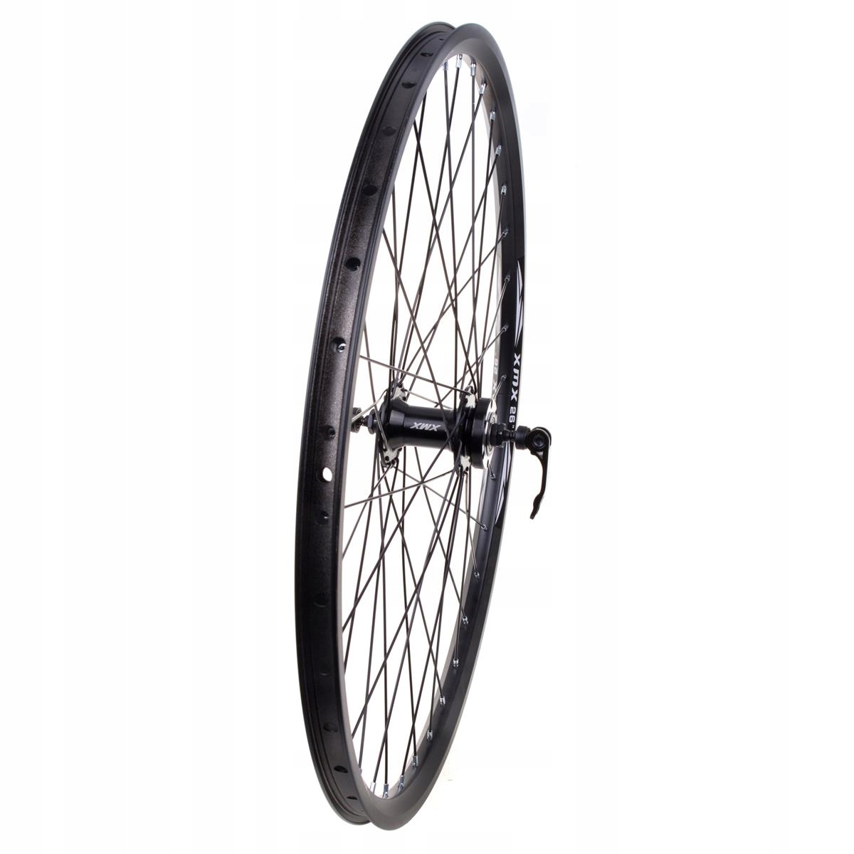 Koło 26 Przód Stożkowa Czarna Na Tarczę 6 Otworów Szybki Zamykacz