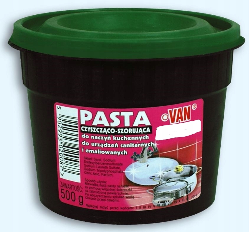 

Pasta czyszcząca do szorowania 500g