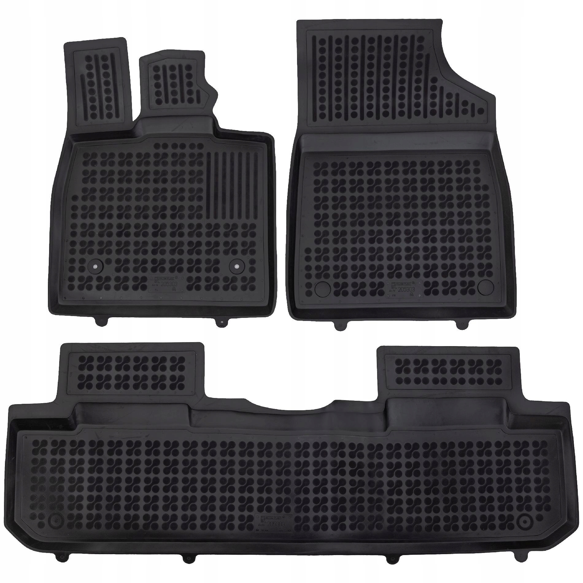 Čierne koberčeky pre Byd Seal U DM-i od 2024