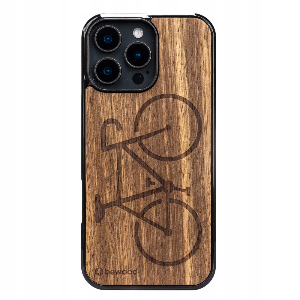 Dřevěné Pouzdro Bewood pro iPhone 16 Pro Max Cyklistika Limba