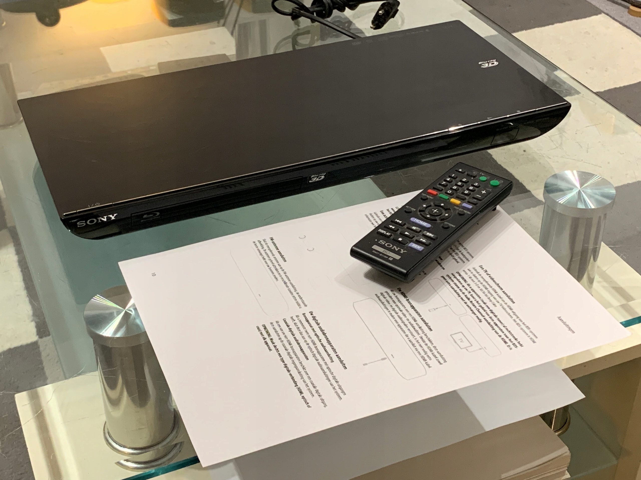 ODTWARZACZ BLU-RAY SONY BDP-S490 OPTICAL COAXIAL 3D USB Pilot Marka Sony