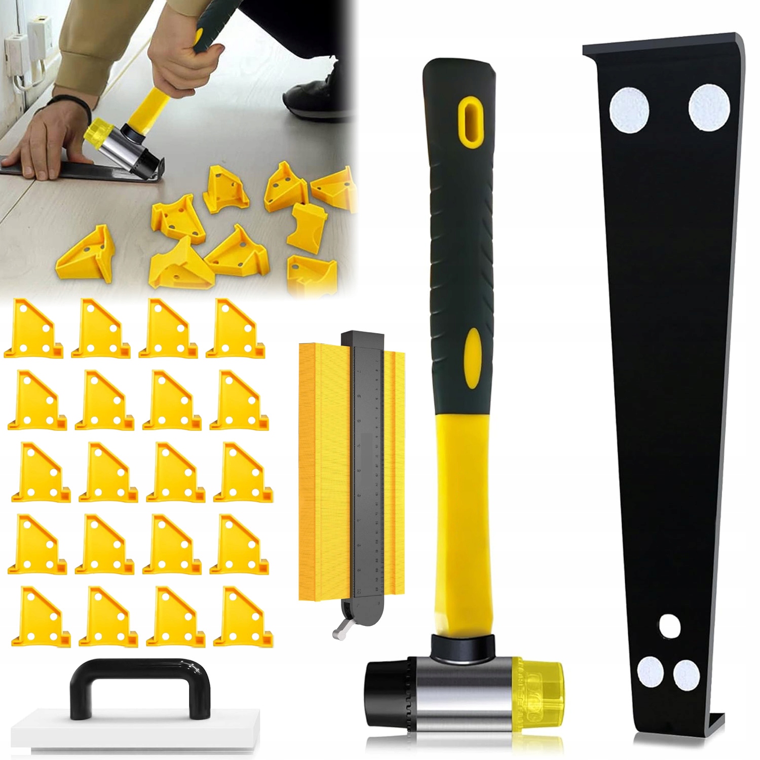 Montážní Klíny Pro Panely A Podlahy Sada Pro Montáž Podlahových Panelů