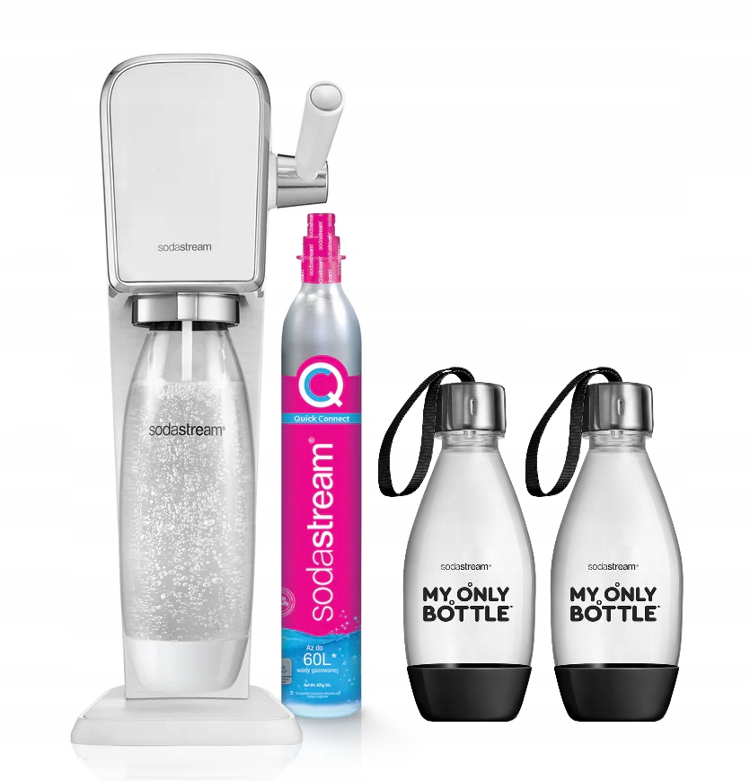 Saturator wody SodaStream Art biały Eko Butelki