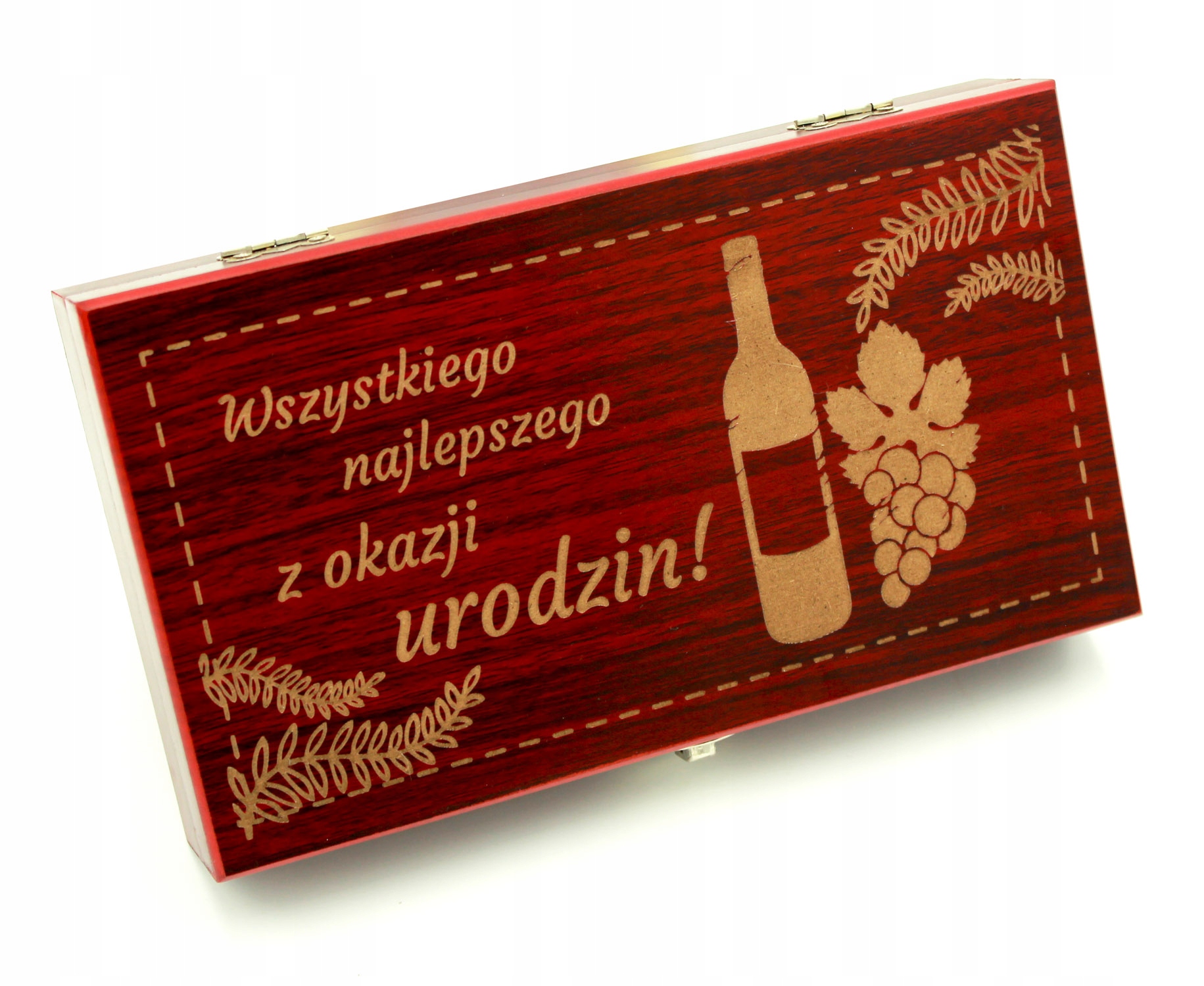 ZESTAW DO WINA na prezent + GRAWER