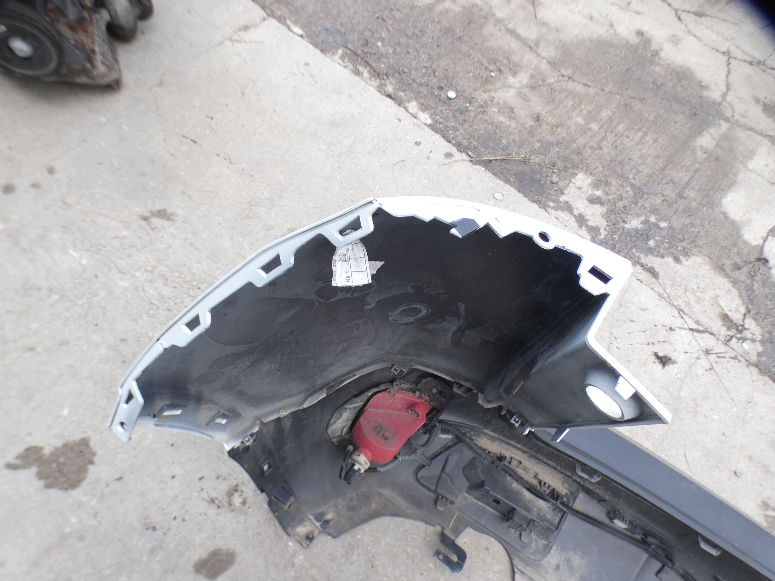 PEUGEOT 3008 II KWED bumper rear part 2017R