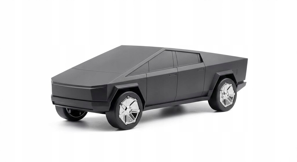 Bezdrátový Bluetooth reproduktor Auto Led nabíječka 15W Cybertruck