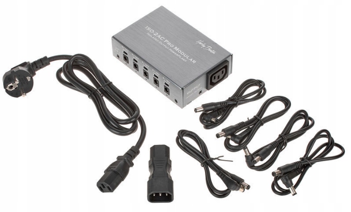 Modulární napájecí zdroj s 5 efekty Harley Benton PowerPlant ISO-2AC Pro Modular