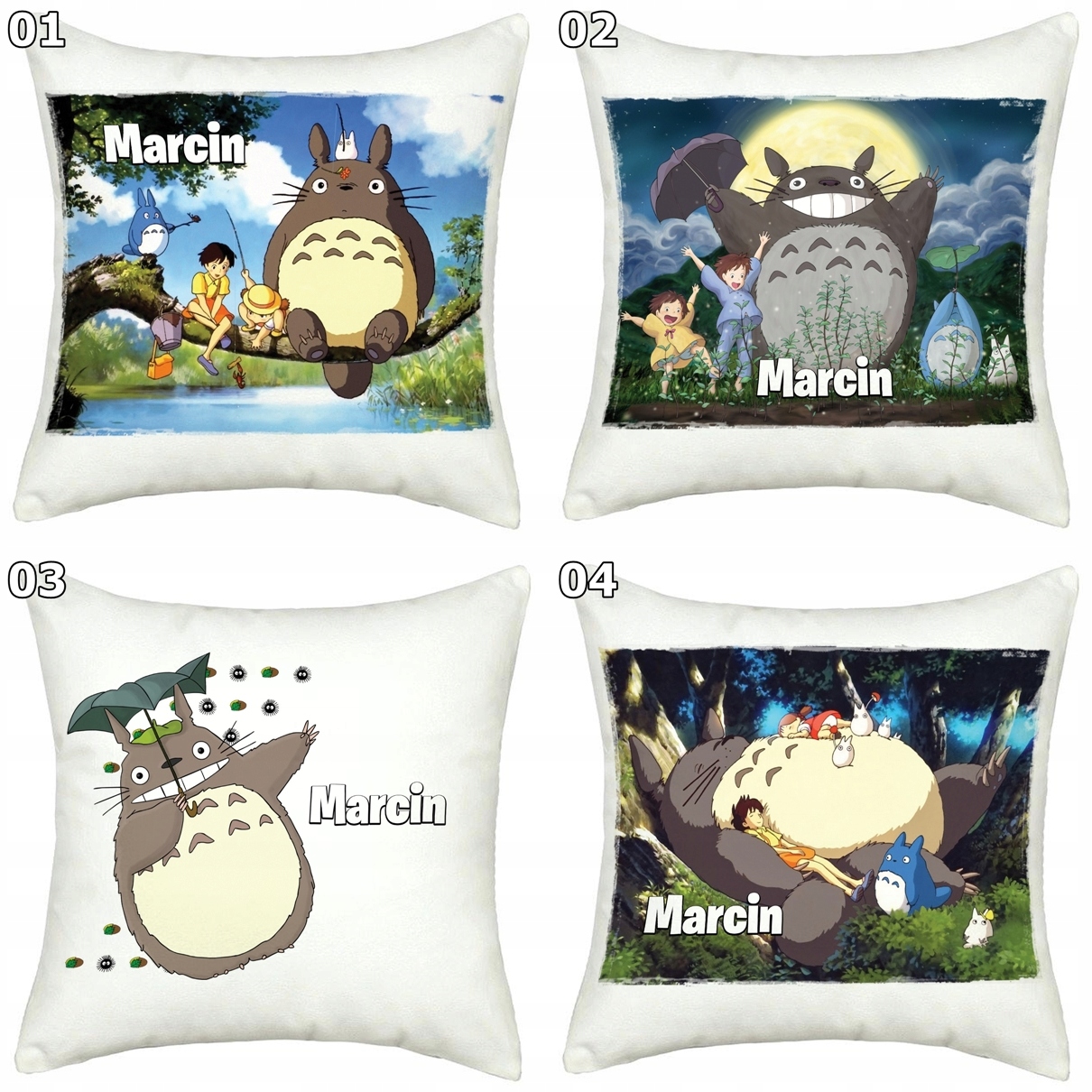 PODUSZKA TOTORO + IMIĘ Marka inna
