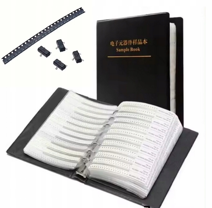 Set Kniha Regulátor Zener Diode SOT-23 BZX84C, 22 x 25 ks BOOK-044