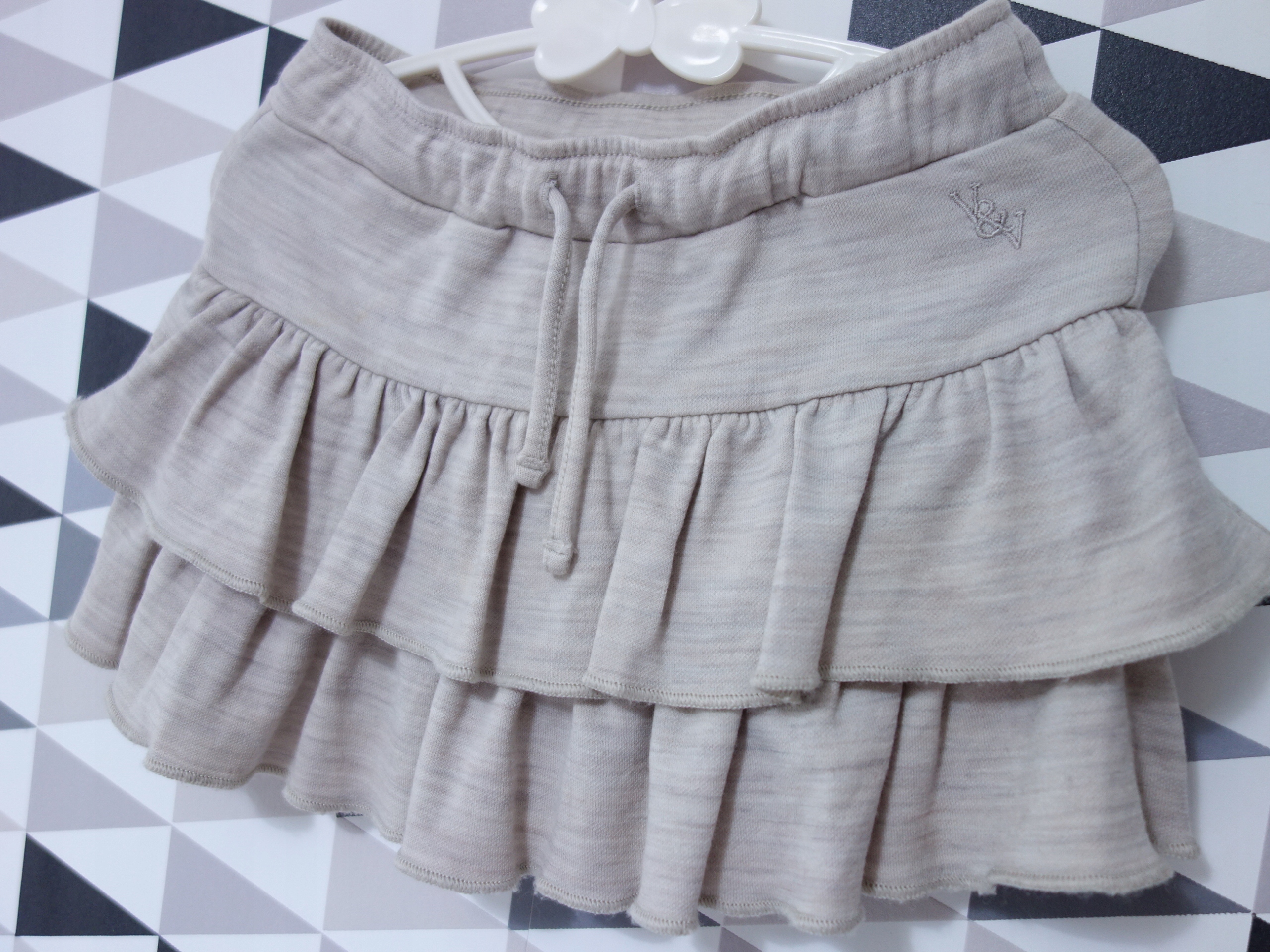 VILJE&VE spódnica falbanki WEŁNA MERINO WOOL 98 Marka Inna marka