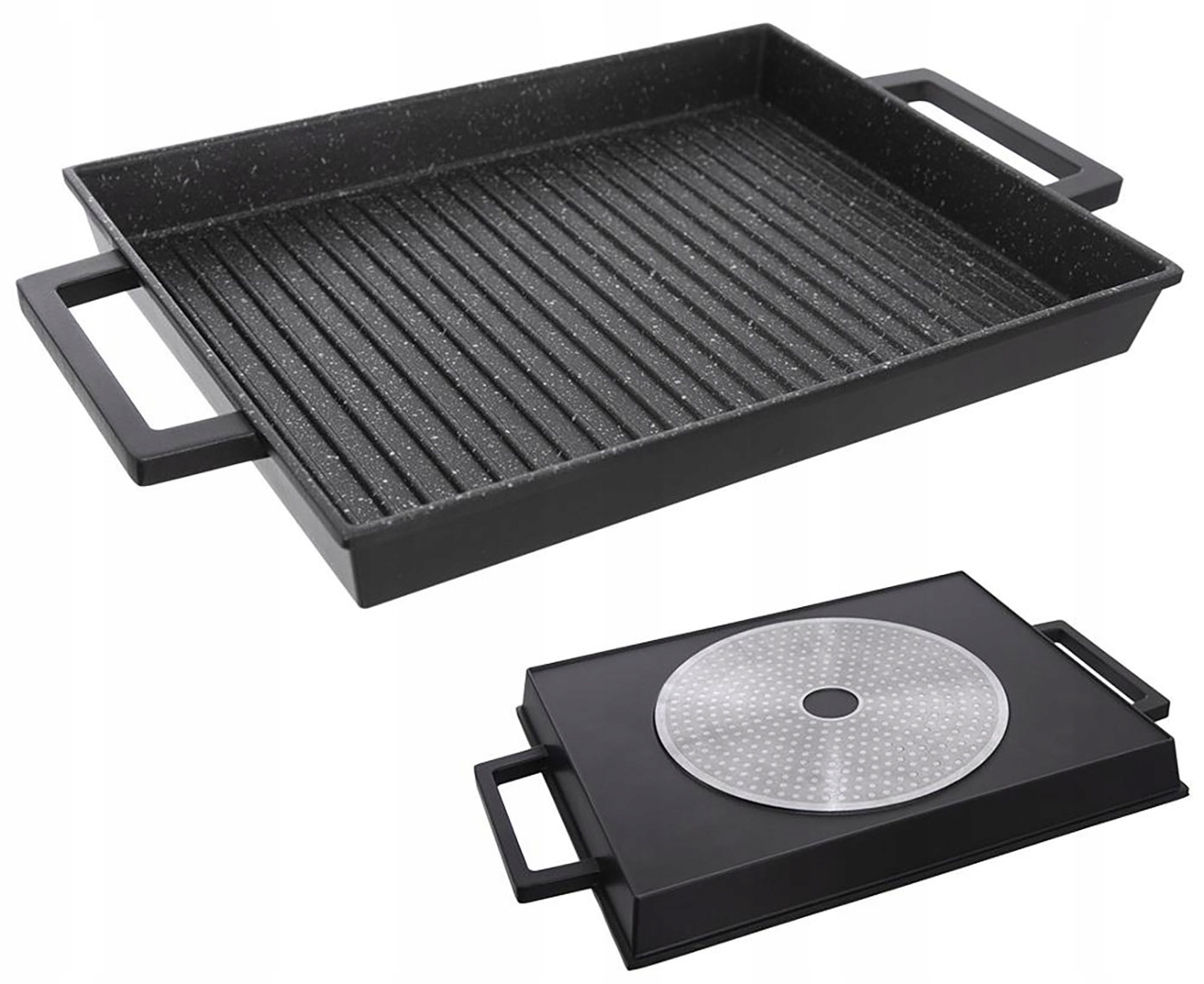 PATELNIA PŁYTA GRILLOWA GRANIT 43x27 CZESKI ORION