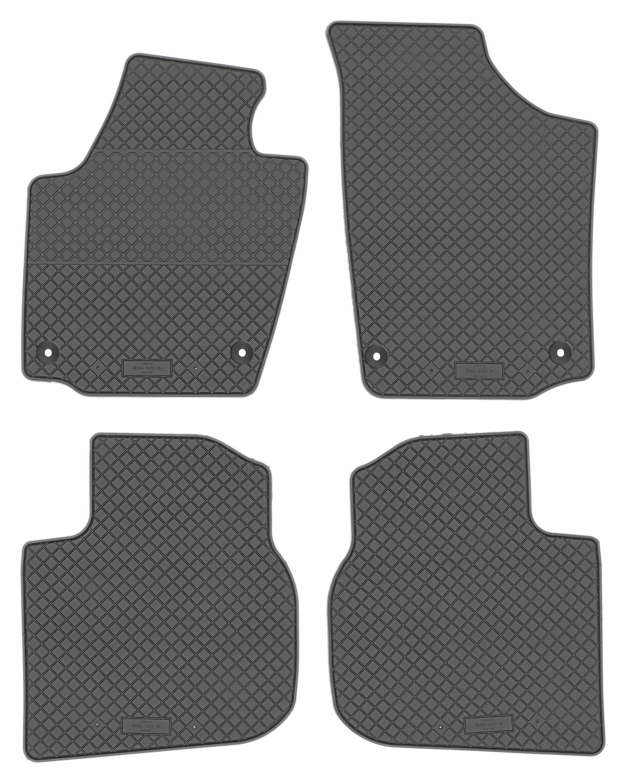 

Skoda Rapid 2012-2019 Wycieraczki gumowe
