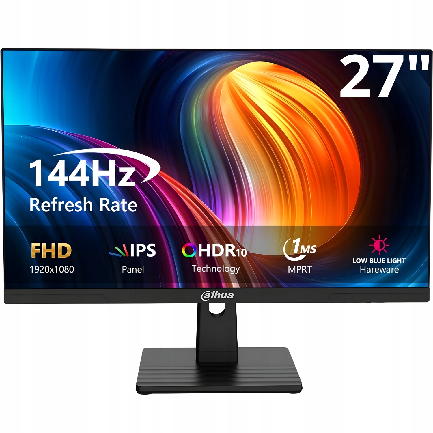 Bezrámčekový Herný Monitor Dahua 27 Palcov Full Hd 144Hz 1ms Ips