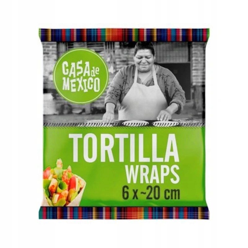 

Wrap pszenny 20cm 6szt. 240g CasaDeMexico