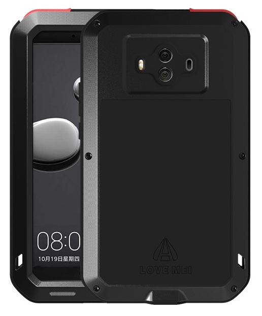 Pancerne Etui Love Mei Powerful Huawei Mate 10 Czarne