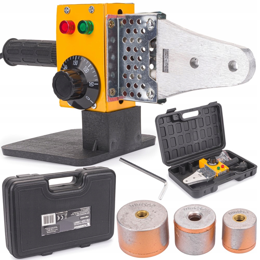 

Zgrzewarka Do Rur Pcv Pp 1500W Matryce 20-32MM