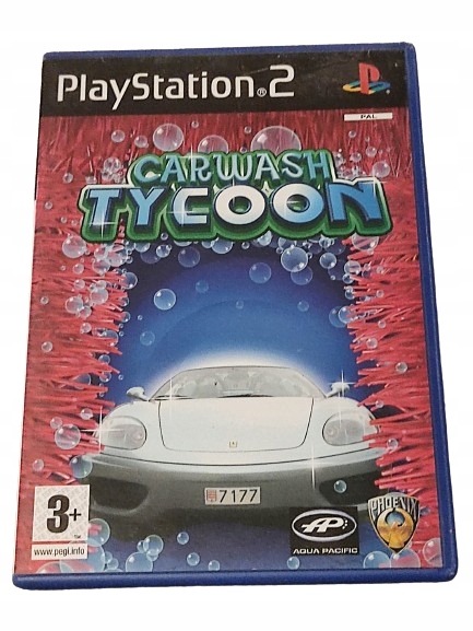 PS2 CARWASH TYCOON GRA PLAYSTATION