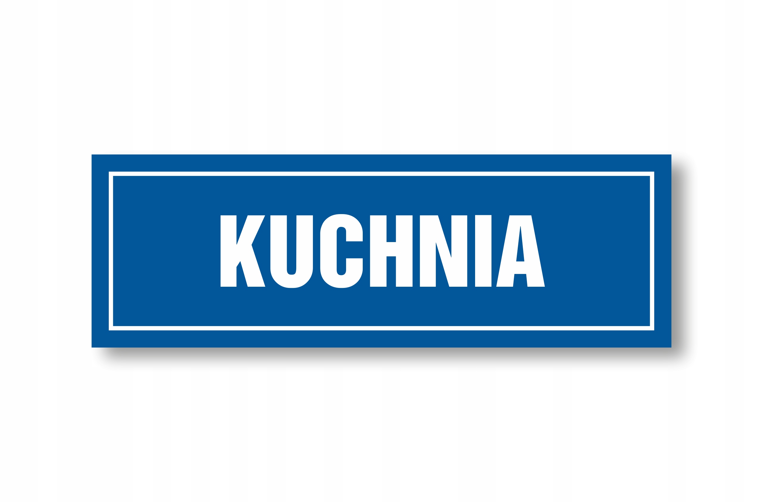 

Tabliczka Kuchnia 30x10cm Pcv 1mm Uv