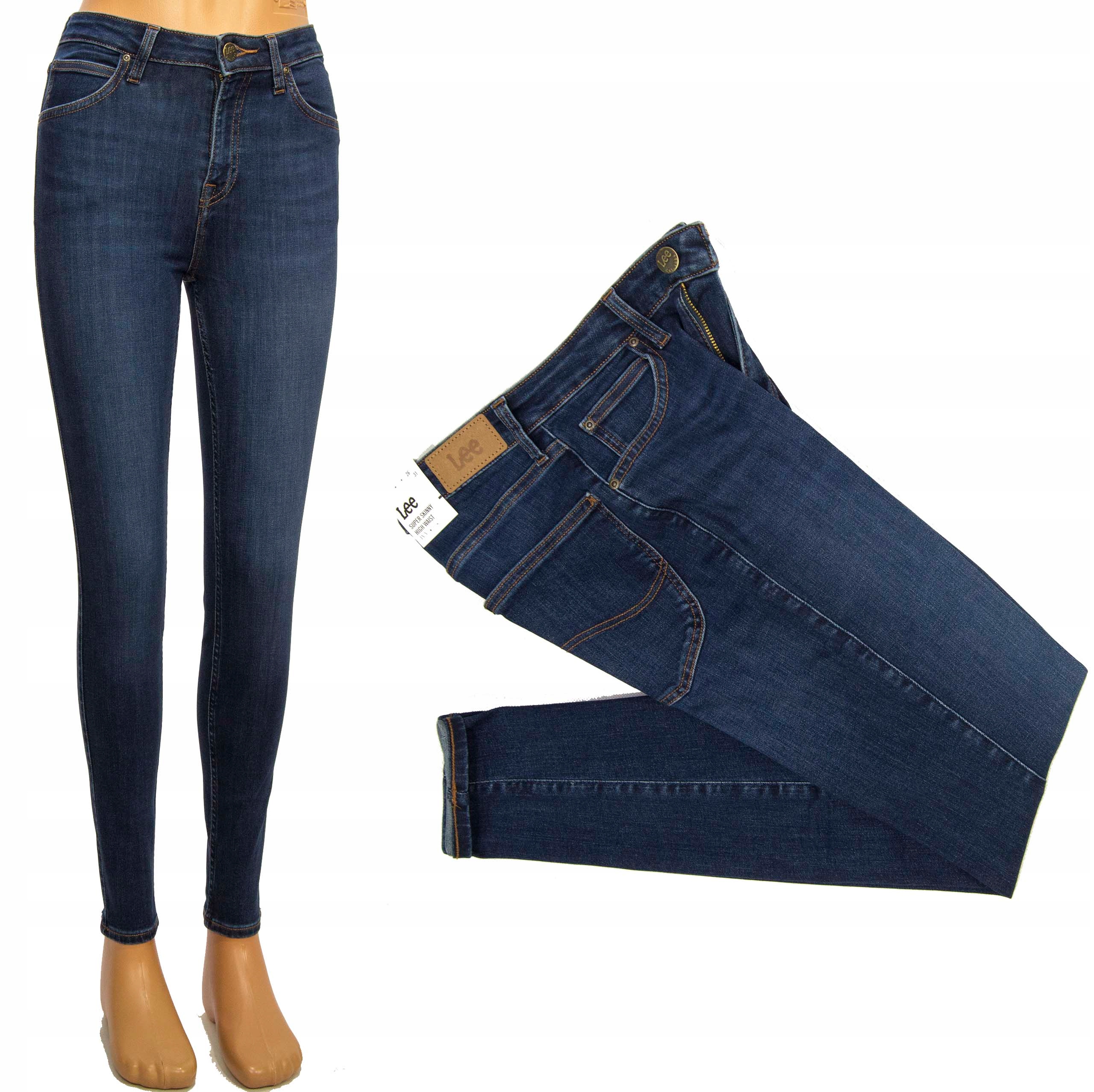 

Lee Ivy Dark Hunt damskie spodnie jeansy W30 L31