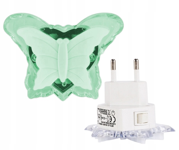 

Motylek Led Lampka Wtykowa Duffy 02251 Ideus