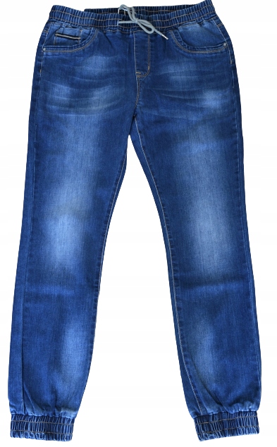 

Spodnie męskie jeansowe Joggery W30 Gładkie Mocne