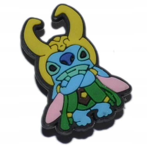 

Bajki - Przypinka do Crocs - Stich Loki - 3981