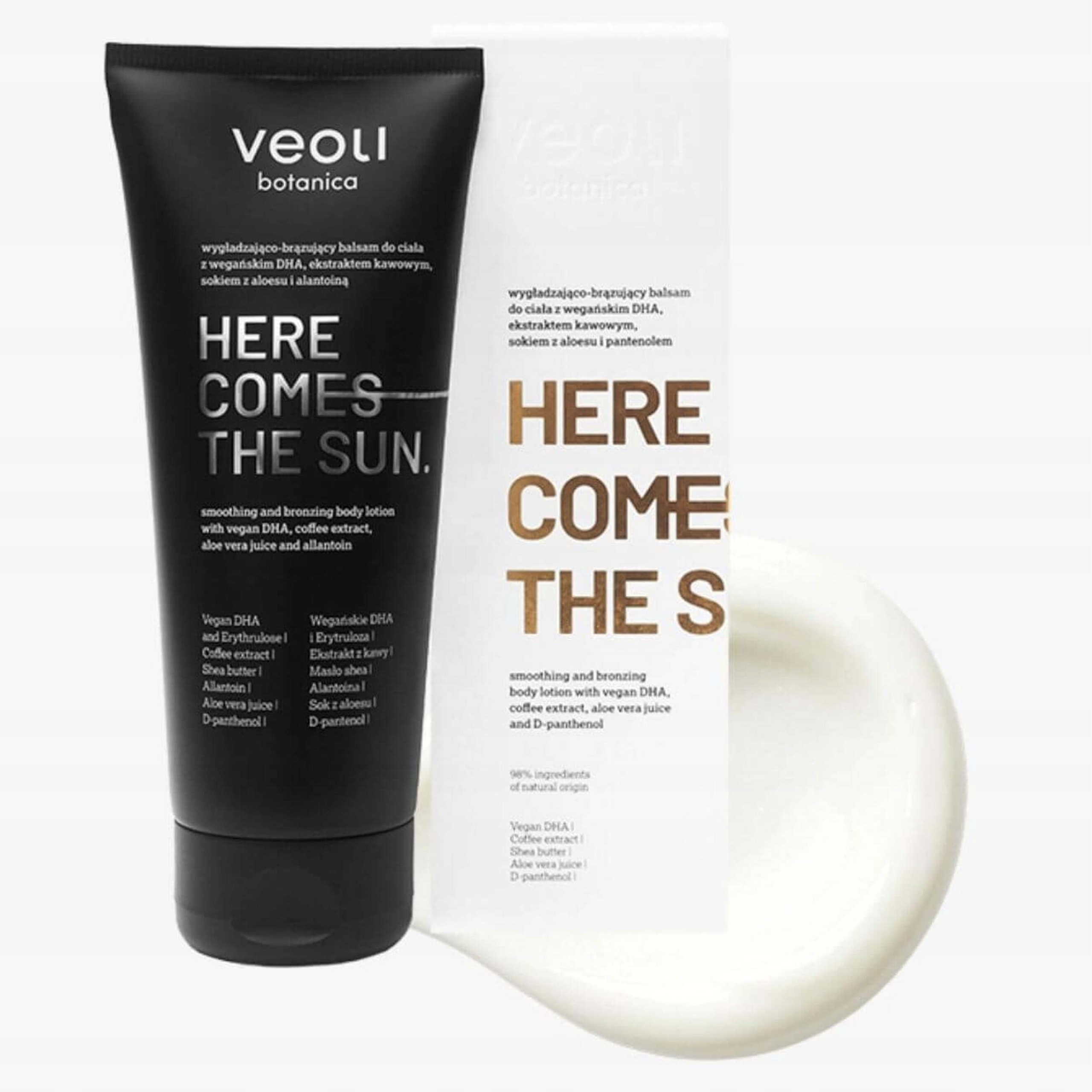 Veoli Botanica Samoopalovací tělové mléko Here Comes The Sun 200 ml