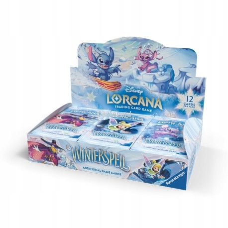 Zestaw kart Disney Lorcana: CH11 Winterspell Booster Box (24 paczki)