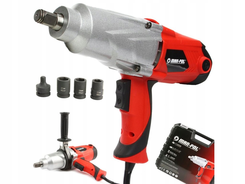 Elektrický rázový uťahovák 3/4" 800Nm M80491