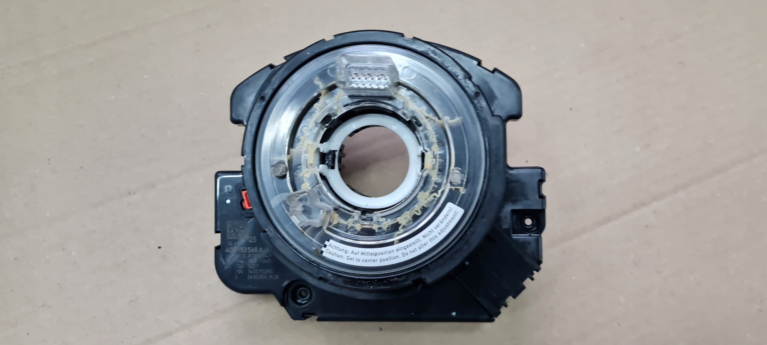 A6 C7 4G TAŚMA AIRBAG KIEROWNICY 4G0953568A A7 4G