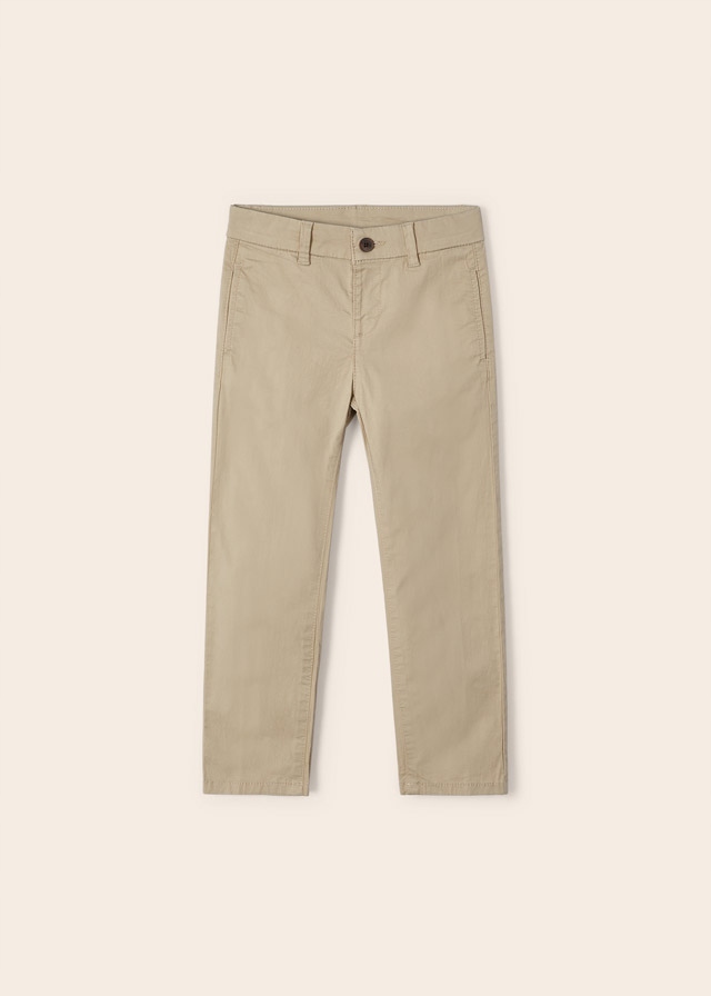 

Mayoral 512 Spodnie Materiałowe Chino beżowe 116