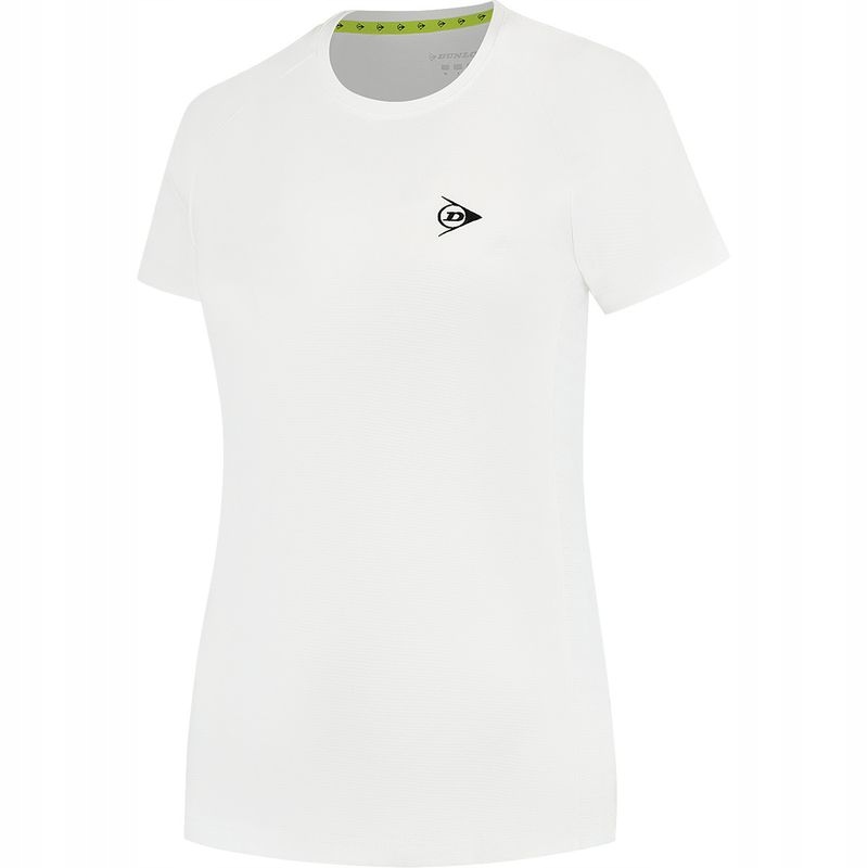 Koszulka Dunlop Club Crew Tee Girl White 152