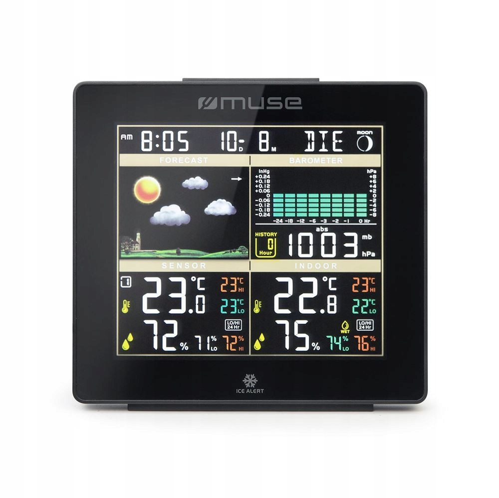 Muse M-085WS, meteostanica