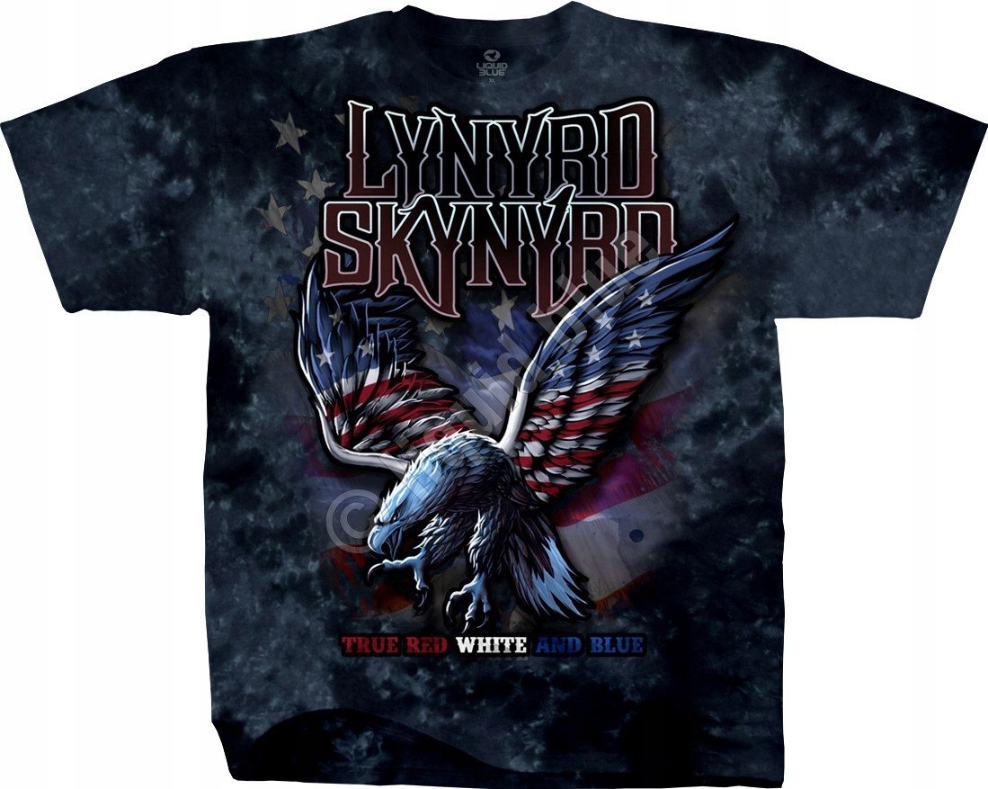 Lynyrd Skynyrd True Red Liquid Blue S (Velikost S)
