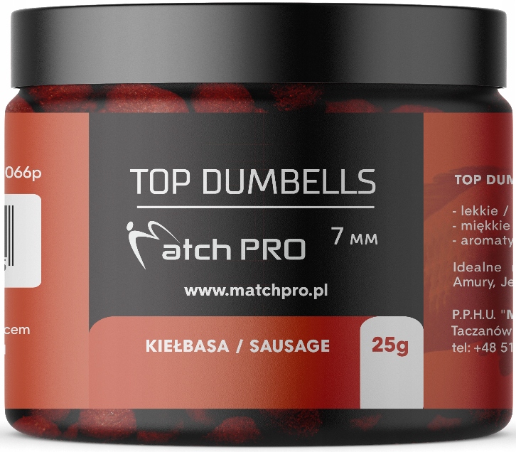 Kulki Top Dumbells Saussage 7mm 25g MatchPro