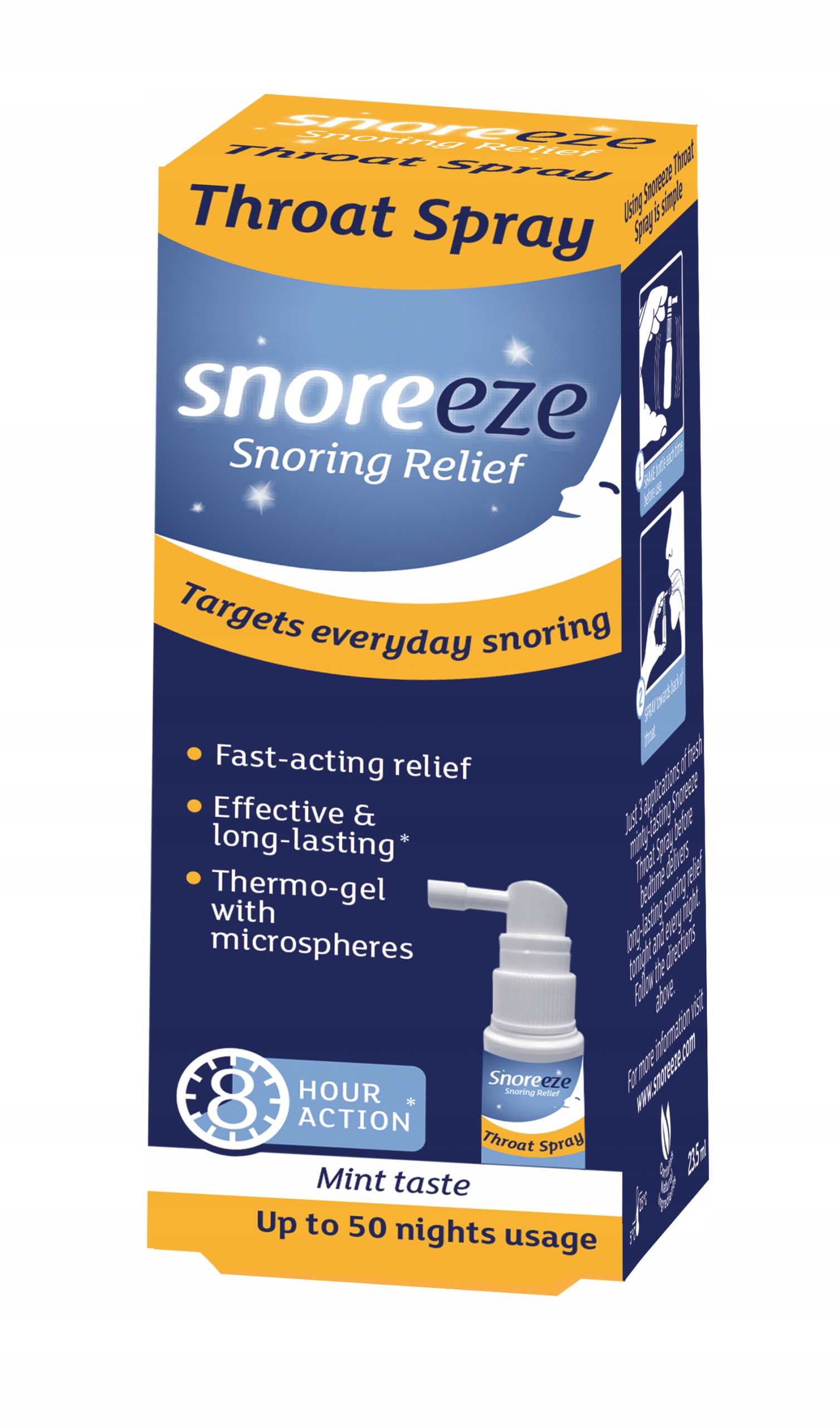 Snoreeze Spray na chrapanie do gardła, 23,5ml