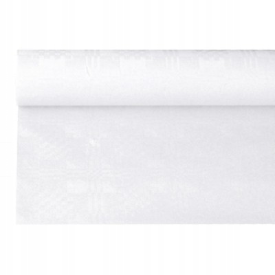 

Obrus Papierowy Biały Rolka 118 CM X 6 M