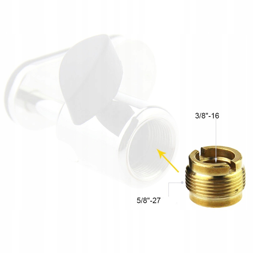 Adapter do mikrofonu statywu 3/8" 5/8" Kod producenta AM015