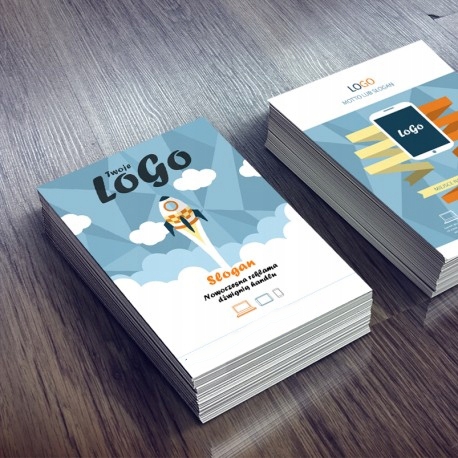 ULOTKI ULOTKA A7 Dwustronne 10000 szt Marka inny