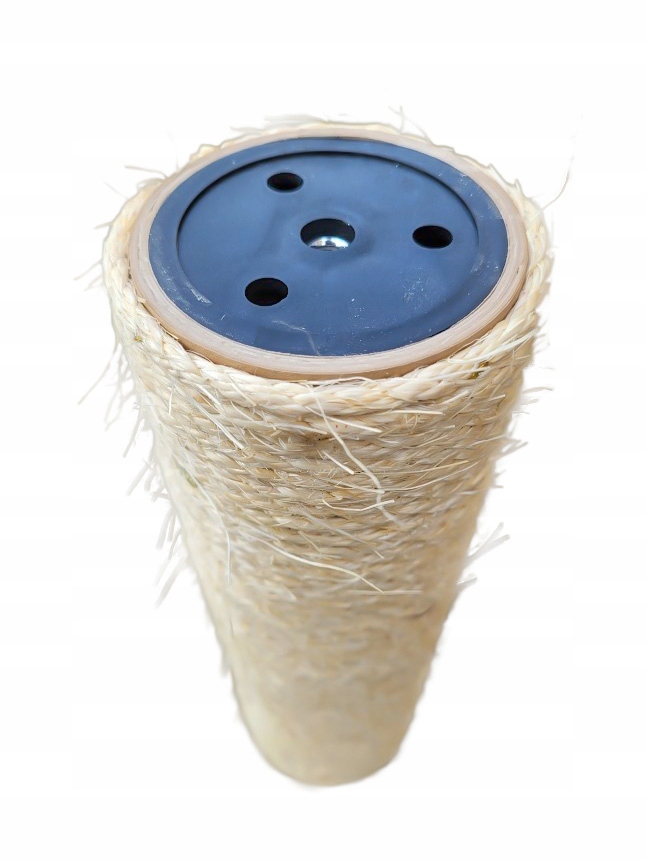 rolka 80 cm průměr 75 mm sisal přírodní tloušťka 6 mm škrabadlo pro kočky