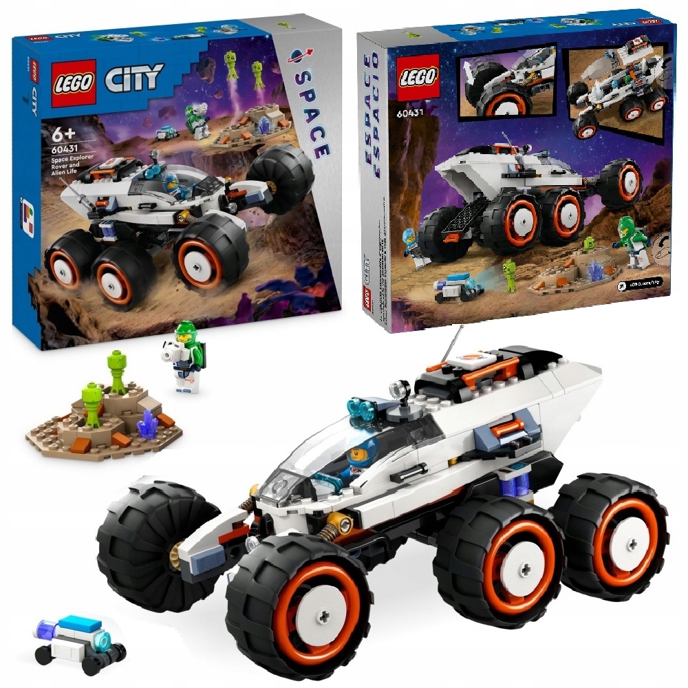 Lego City 60431 Kosmiczny Łazik I Badanie Życia W Kosmosie Katalog W Pdf