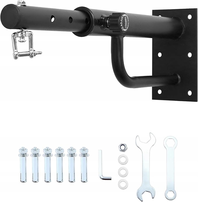 Uchwyt ścienny worek bokserski regulowany 150kg stalowy