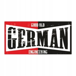 

Good Old German Enginering naklejka