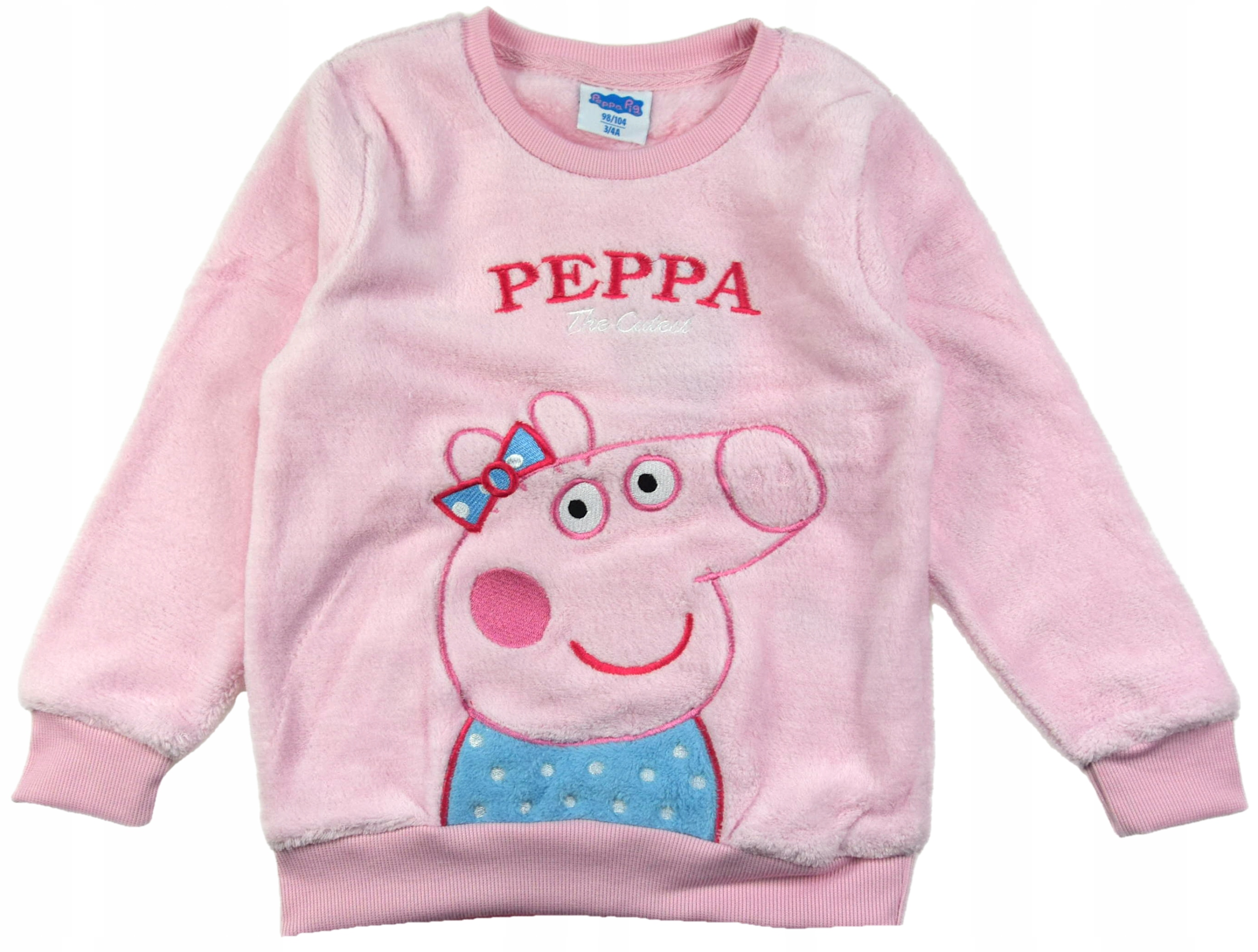 

Ciepła Bluza Świnka Peppa Pig Coral Polar 98/104